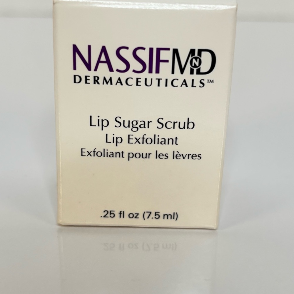 NASSIF MD Lip Sugar Scrub Lip Exfoliant - .25 Fl oz/7.5ml